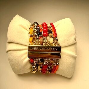 Vera Bradley Bittersweet Multi-Strand Gold Bracelet